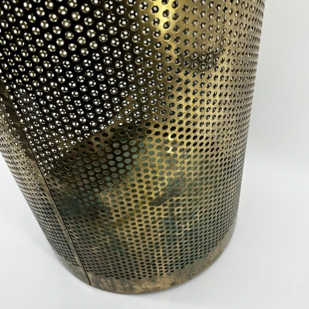 FrontGate Brass Waste Basket Approx 20